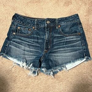 American Eagle Hi-Rise Festival Jean Shorts